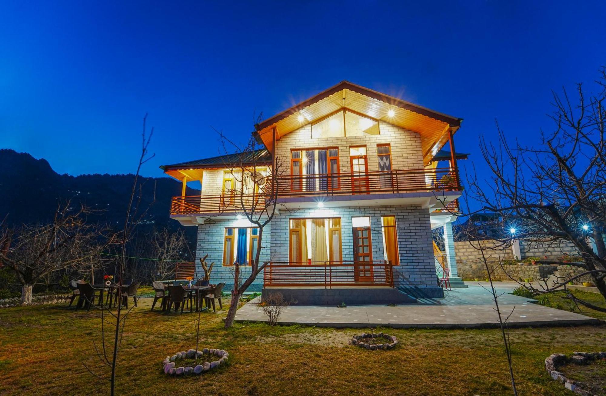 Villa Orchard Heaven Manāli Exterior foto